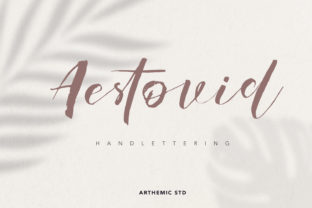 Aestovid: A Classy Script Font for Crafters