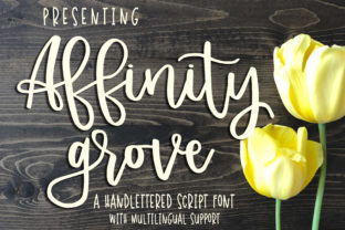 Affinity Grove: A Signature Font for Brand Identity