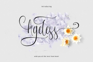 Ageless: A Premium Script Font for Web Design