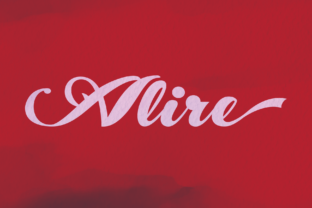 Alire: A Retro Script Font for Editorial Design
