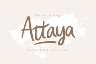 Attaya: A Playful Typeface for Scroll-Stopping Design