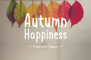 Autumn Happiness: A Sweet Autumnal Script Font Review