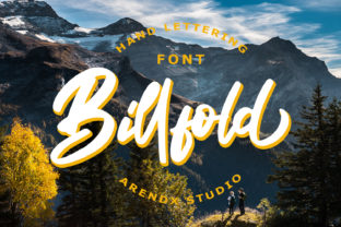 Billfold: A Vintage Script Font for Editorial Design