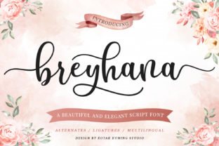Breyhana: A Premium Script Font for Modern Web Design