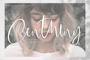 Centhiny: A Modern Script Font for Branding