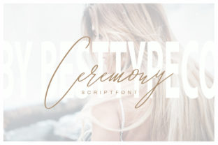 Ceremony: A Contemporary Script Font for Makers