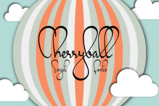 Cherryball: A Fun Script Font for Small Business Branding