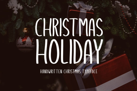 Christmas Holiday: A Festive Script Font for Web Design