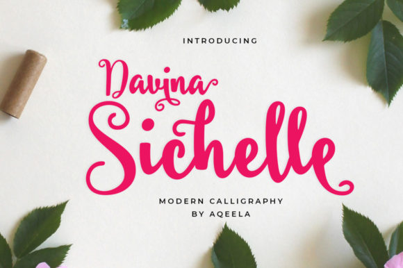 Davina Sichelle: A Premium Script Font for Branding