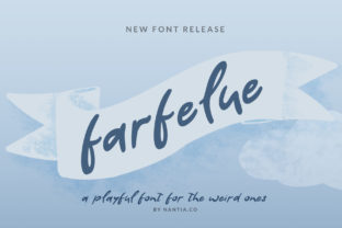 Farfelue: A Modern Handwritten Font for Brand Identity