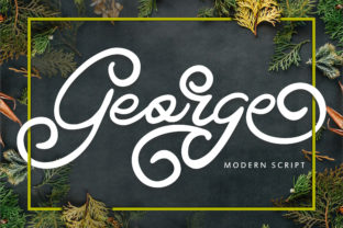 George: A Playful Calligraphy Font for Branding
