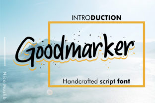 Goodmarker: A Playful Script Font for Web Design