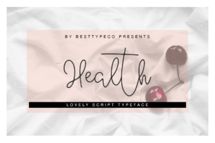 Health Font: A Sweet Script for Authentic Campaigns