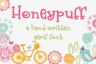 Honeypuff: A Cute Handwritten Font for Campaigns