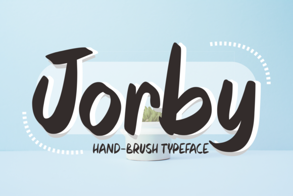Jorby: A Bold Handwritten Font for Web Design