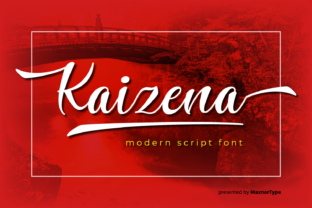 Kaizena: A Bold Handwritten Font for Creative Branding