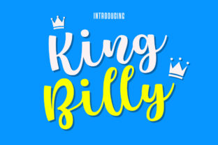 King Billy: A Royal Script Font for Marketers