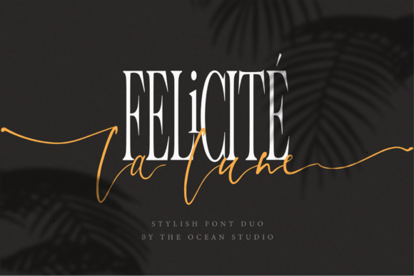 La Lune Duo: An Elegant Script Font for Crafters