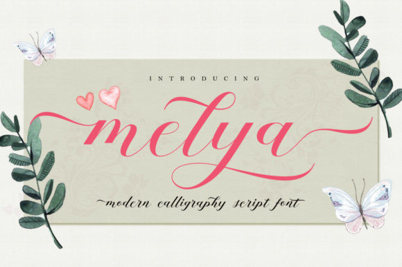Melya: A Charming Script Font for Your Brand