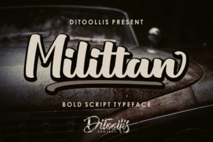 Milittan: A Modern Script Font for Web Design
