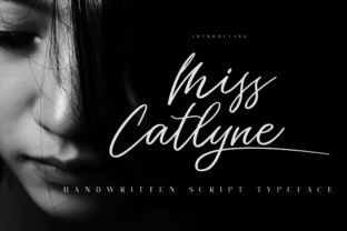 Miss Catlyne: A Friendly Handwritten Font for Web Design