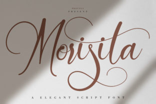 Morisita: A Modern Script Font for Editorial Design