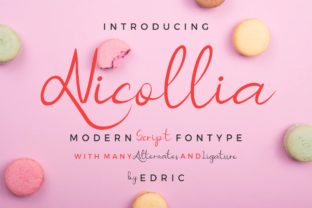 Nicollia: A Bold Handwritten Font for Modern Web Design