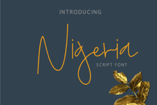 Nigeria: A Signature Font for Handmade Creators