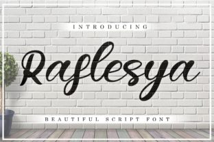 Raflesya: A Premium Script Font for Editorial Design