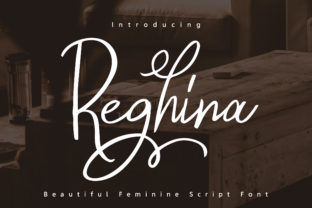 Reghina: A Modern Script Font for Bold Branding