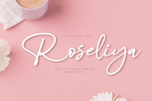 Roseliya: A Romantic Handwritten Font for Small Business Branding
