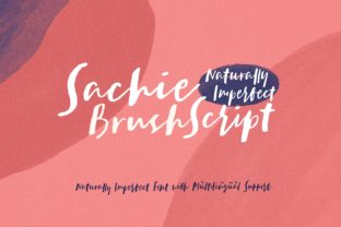 Sachie: A Handwritten Font for Authentic Editorial Design