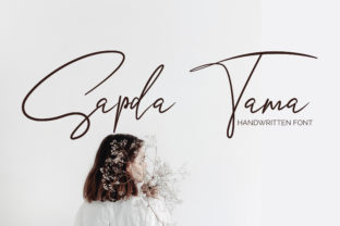 Sapda Tama: A Romantic Script Font for Branding
