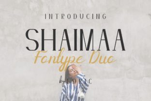 Shaimaa: A Premium Font Duo for Web Design