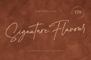 Signature Flavour: The Sweet Script Font for Campaigns