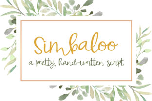 Simbaloo: A Hand-Crafted Script Font for Small Business