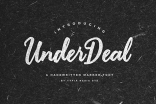 Under Deal: A Handwritten Font for Authentic Branding