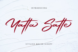 Yatta Satte: A Modern Script Font for Brand Identity